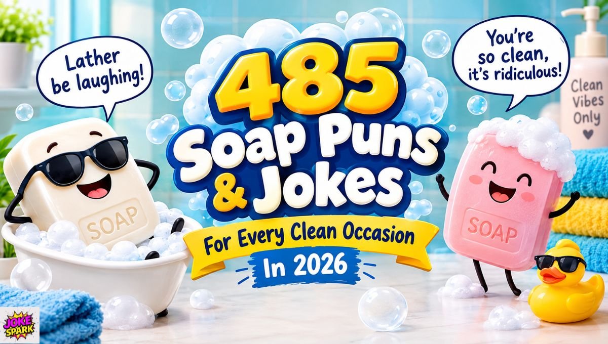 485 Soap Puns & Jokes | For Every Clean Occasion In 2026