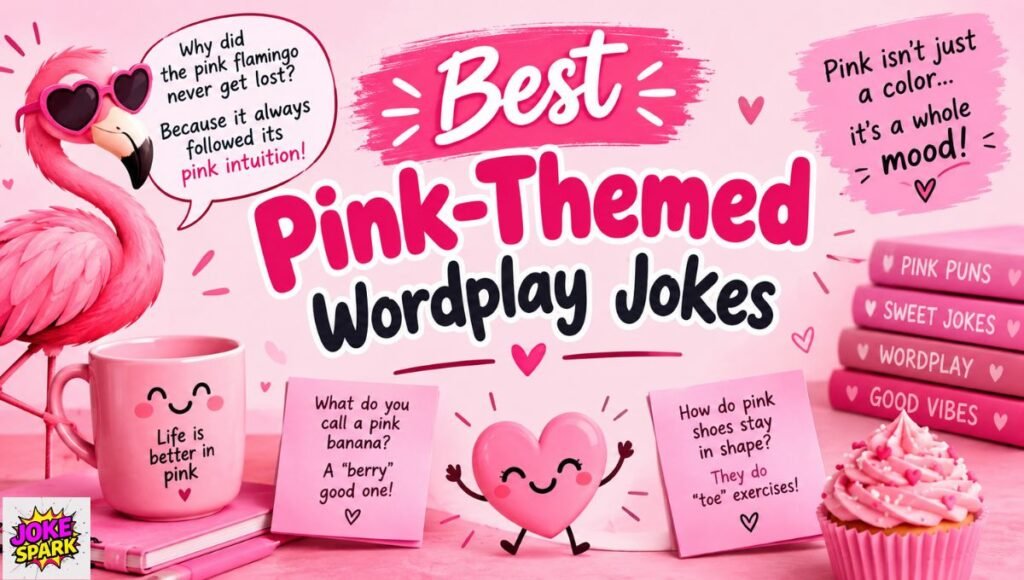 Best Pink-Themed Wordplay Jokes