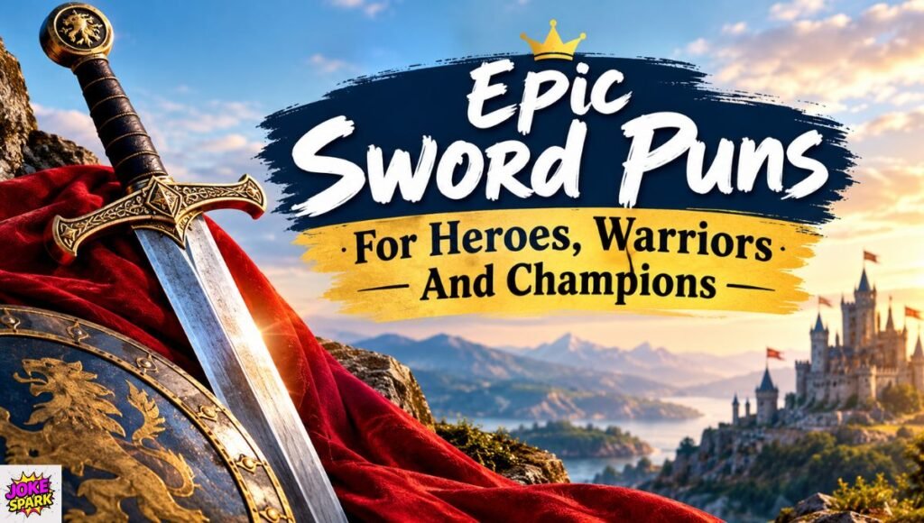 Epic Sword Puns For Heroes, Warriors And Champions