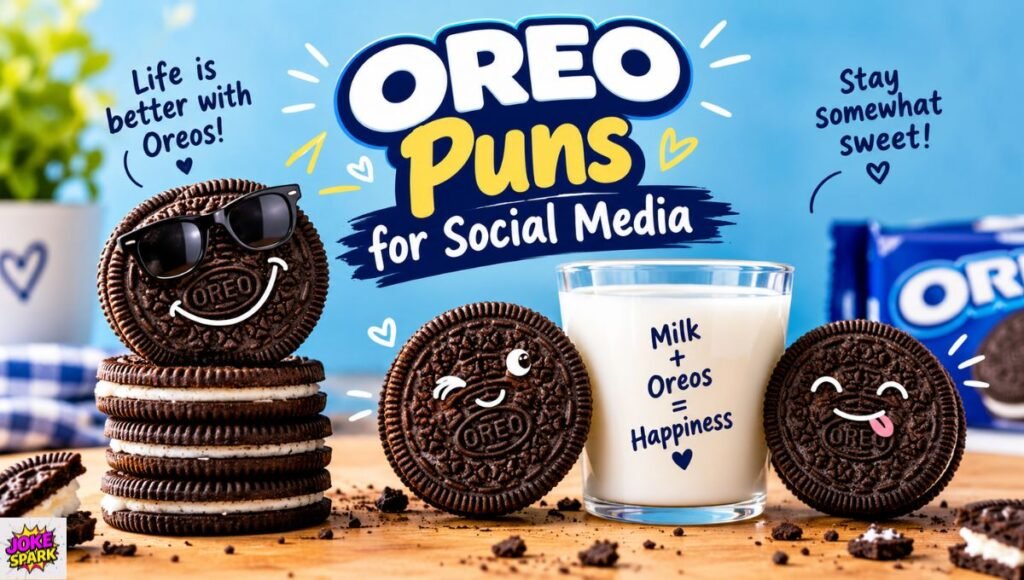 Oreo Puns for Social Media