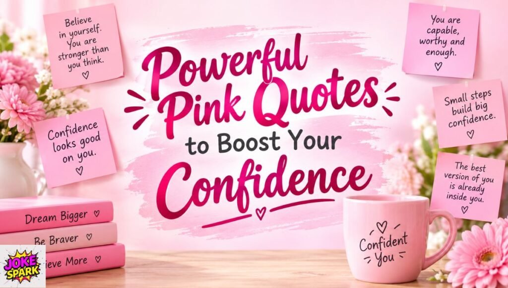 Powerful Pink Quotes to Boost Your Confidence