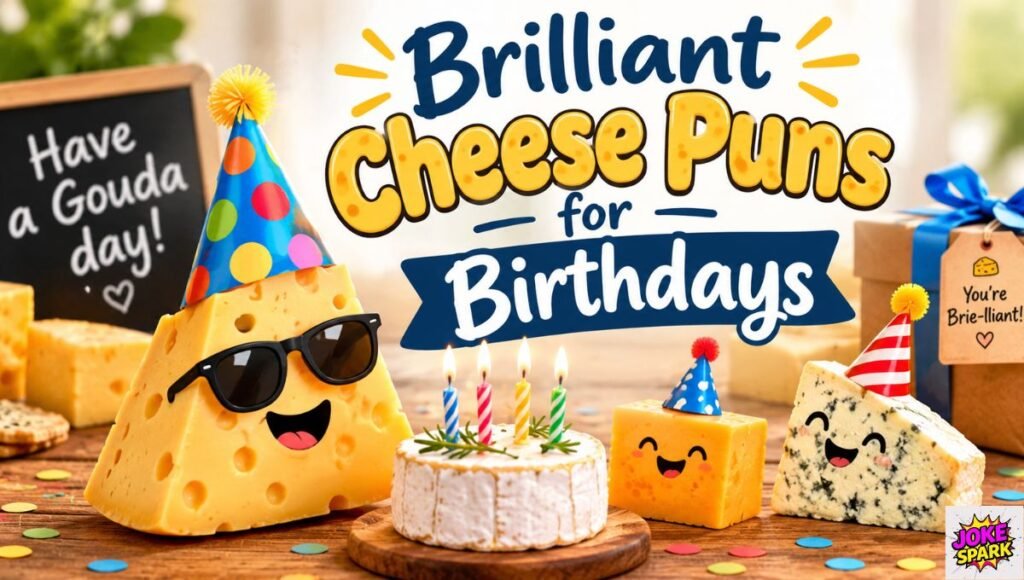 Brilliant Cheese Puns for Birthdays