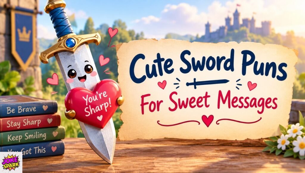 Cute Sword Puns For Sweet Messages