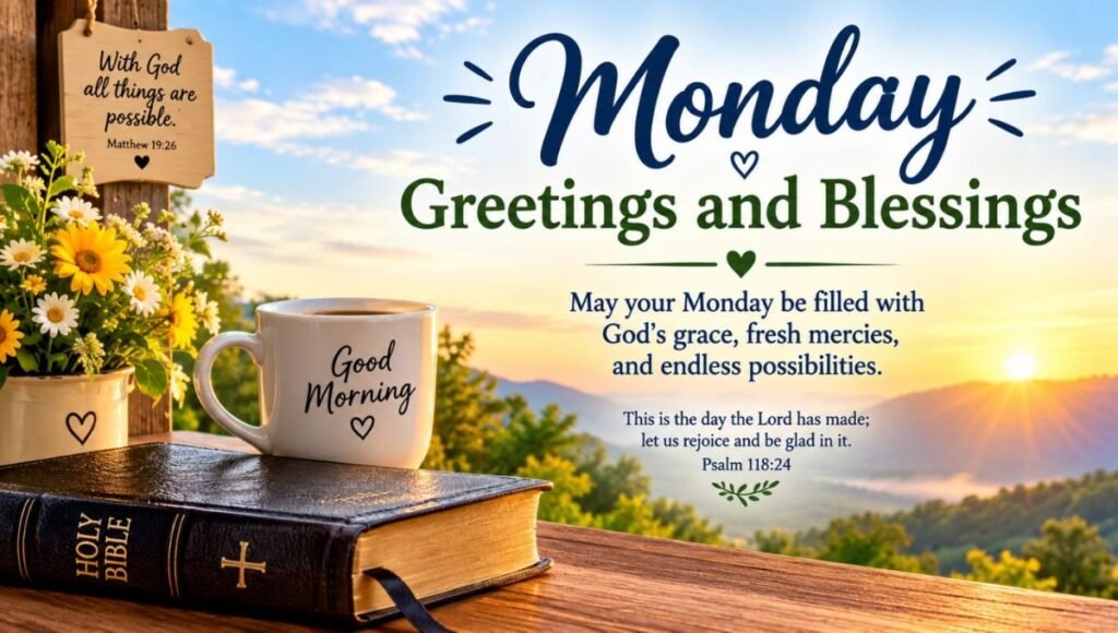 Monday Greetings and Blessings