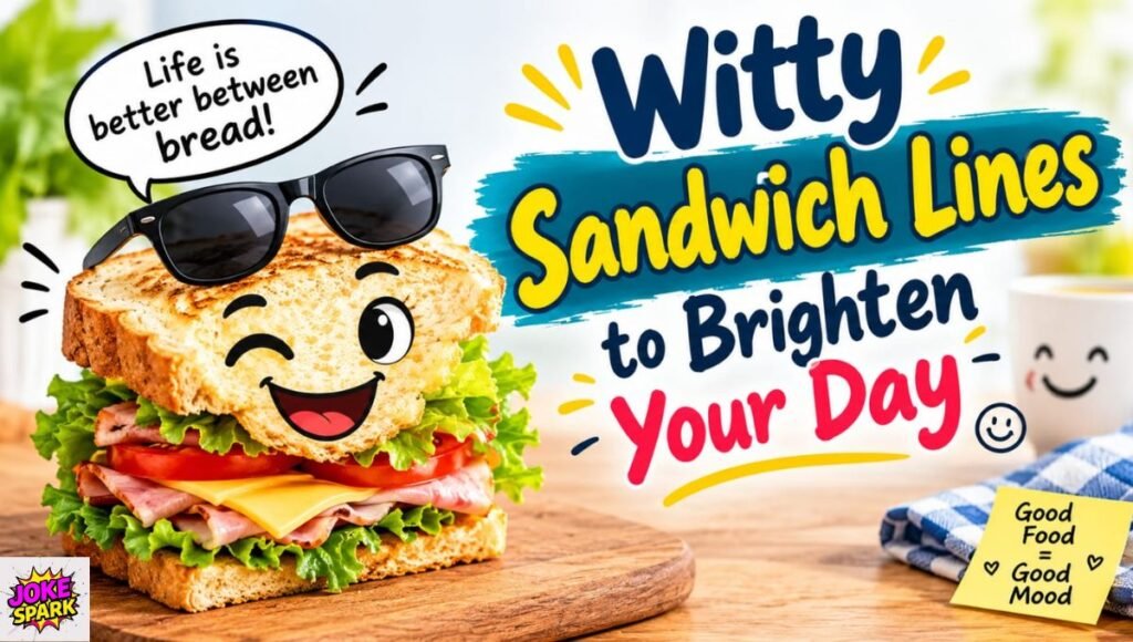 Witty Sandwich Lines to Brighten Your Day