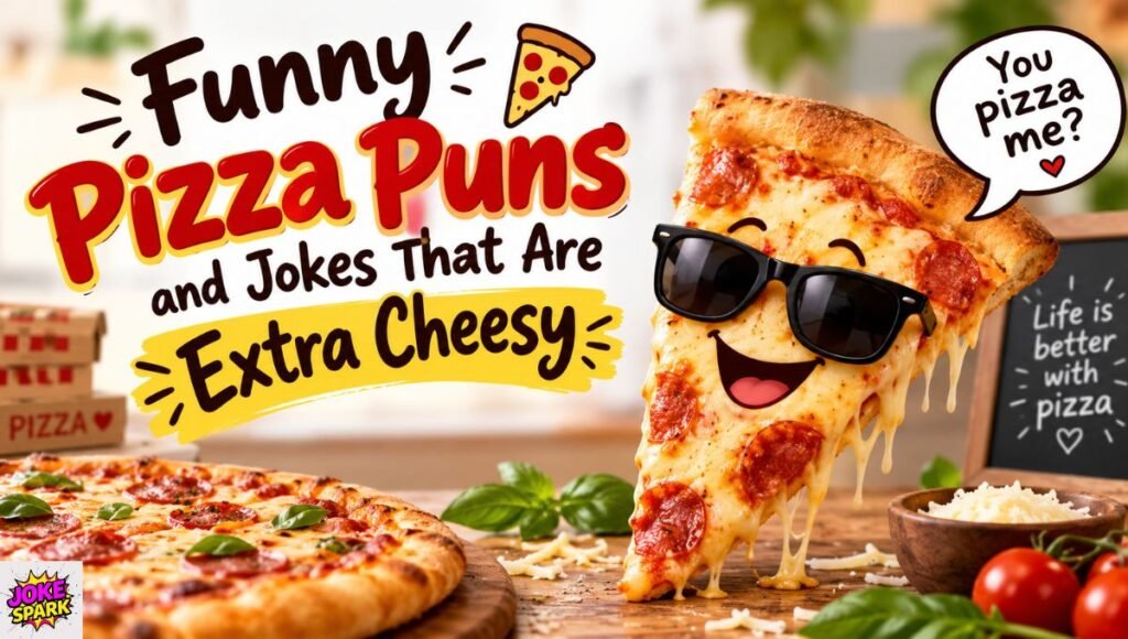 Funny Pizza Puns and Jokes That Are Extra Cheesy