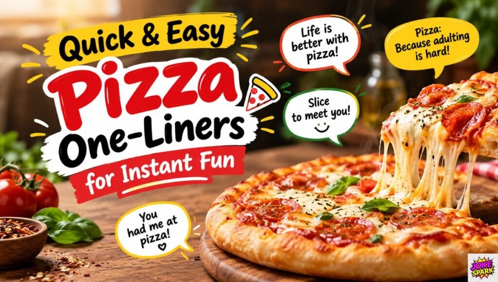 Quick & Easy Pizza One-Liners for Instant Fun