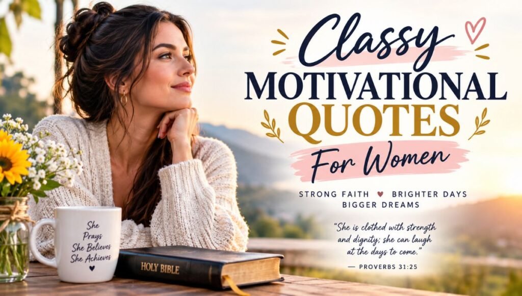 Classy Motivational Quotes For Women