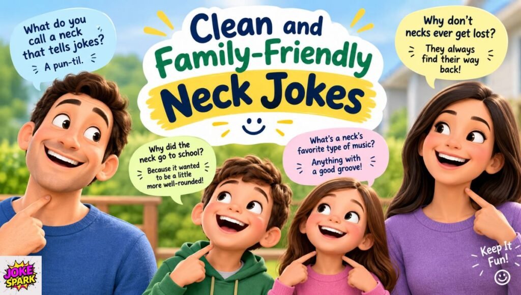 Clean and Family-Friendly Neck Jokes