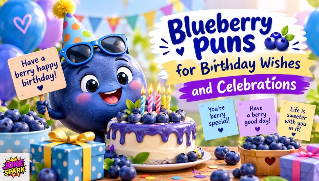 Blueberry Puns for Birthday Wishes and Celebrations