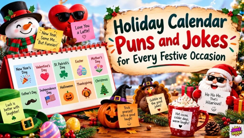 Holiday Calendar Puns and Jokes for Every Festive Occasion