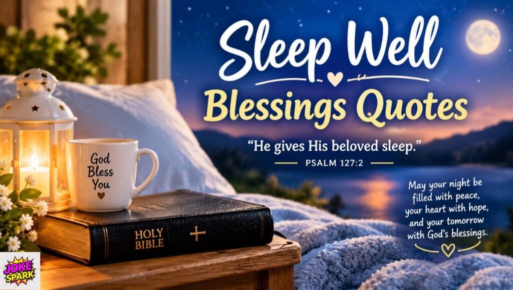 Sleep Well Blessings Quotes