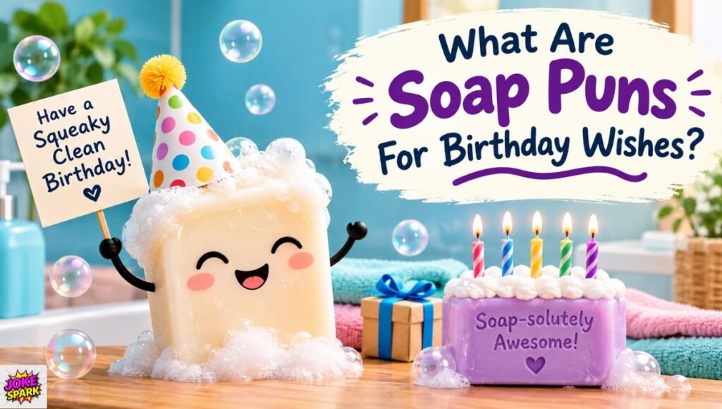 What Are Soap Puns For Birthday Wishes