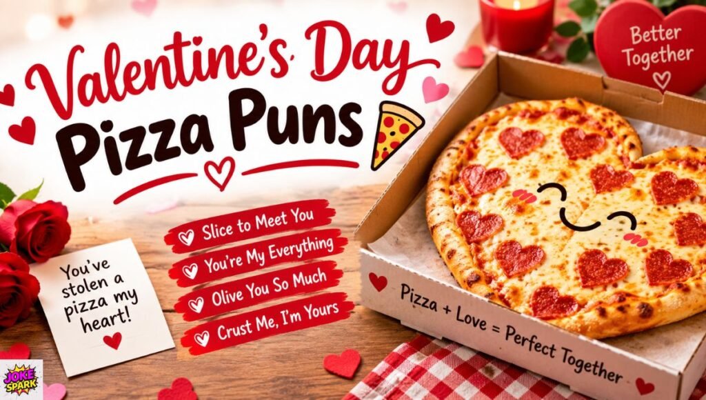 Valentine's Day Pizza Puns