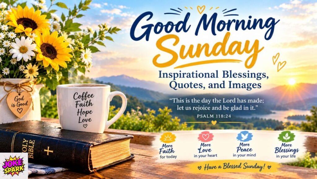 Good Morning Sunday: Inspirational Blessings, Quotes, and Images