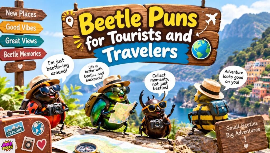 Beetle Puns for Tourists and Travelers