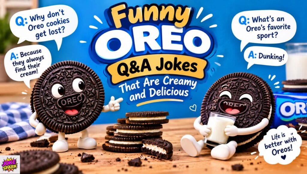 Funny Oreo Q&A Jokes That Are Creamy and Delicious