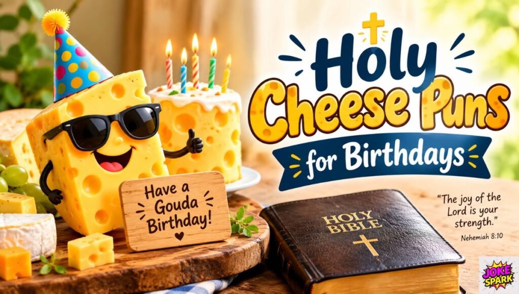Holy Cheese Puns for Birthdays