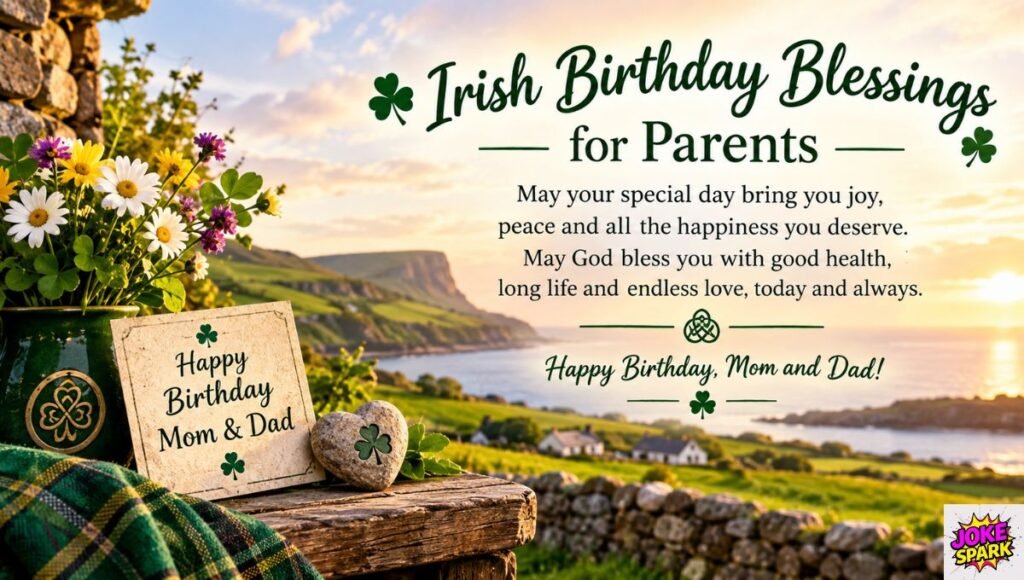 Irish Birthday Blessings for Parents