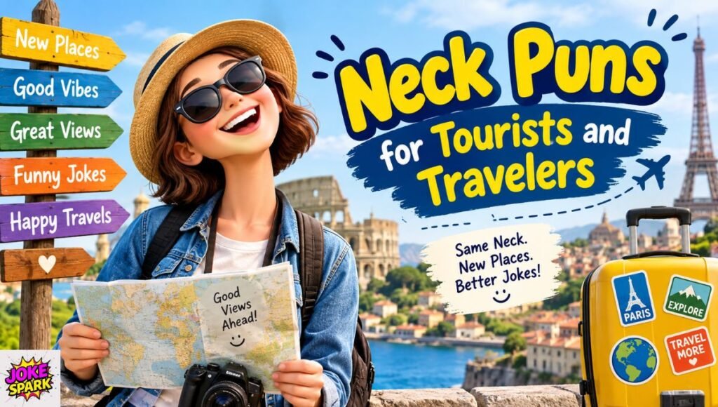 Neck Puns for Tourists and Travelers