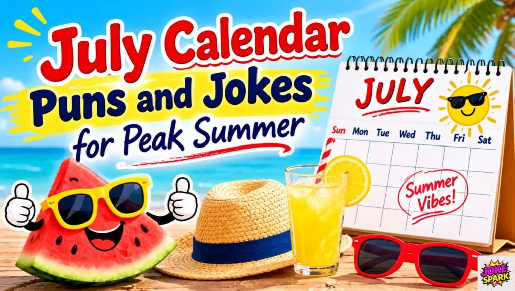 June Calendar Puns and Jokes for Summer Starts