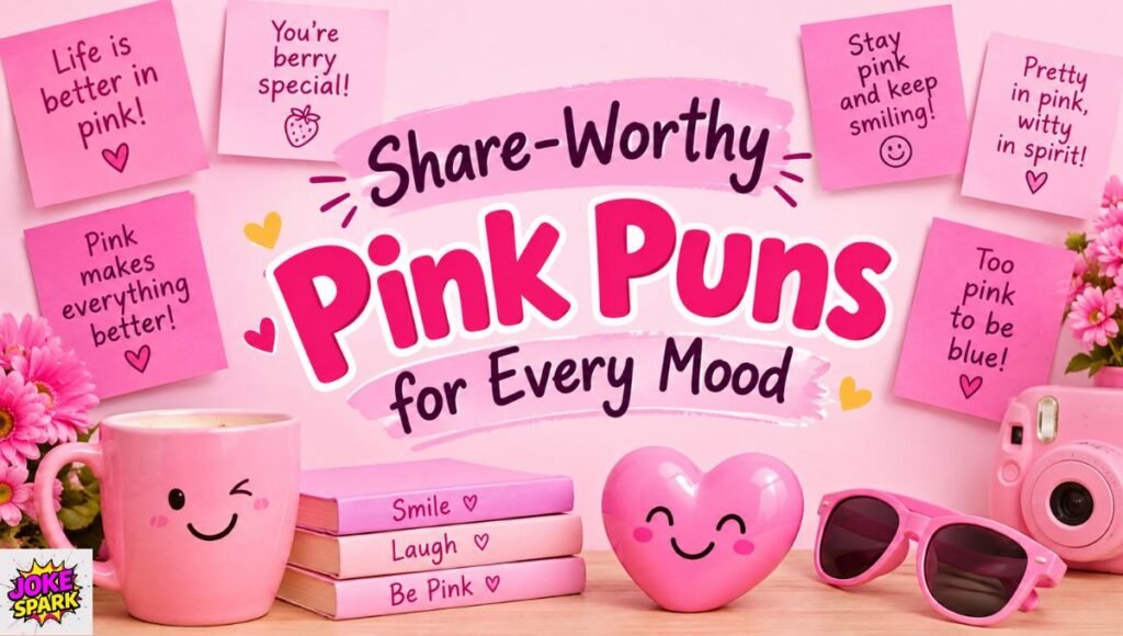 Share-Worthy Pink Puns for Every Mood