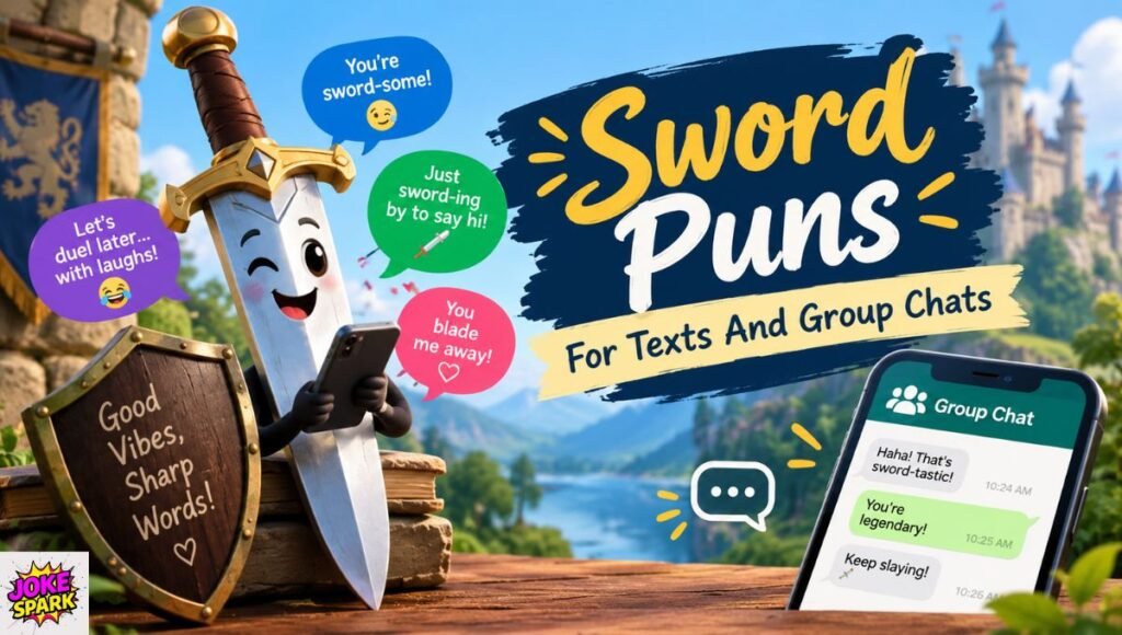 Sword Puns For Texts And Group Chats