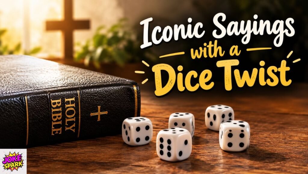Iconic Sayings with a Dice Twist
