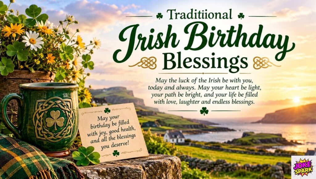 Traditional Irish Birthday Blessings