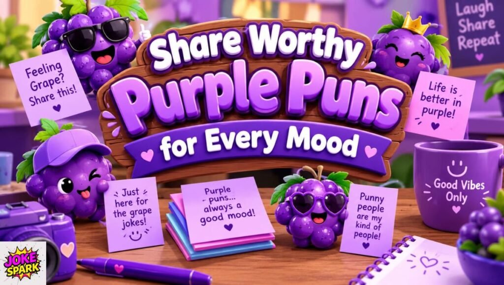 Share Worthy Purple Puns for Every Mood