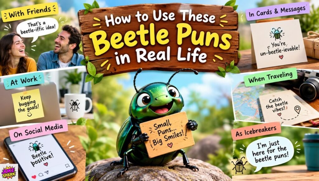 How to Use These Beetle Puns in Real Life