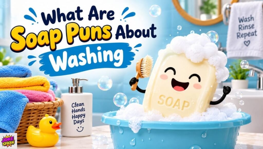What Are Soap Puns About Washing