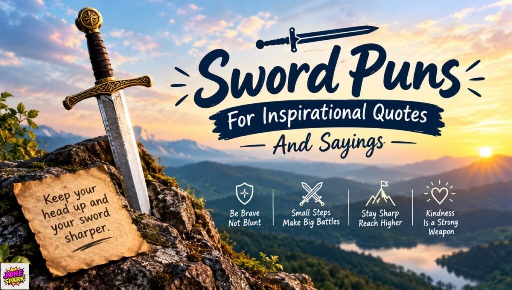 Sword Puns For Inspirational Quotes And Sayings