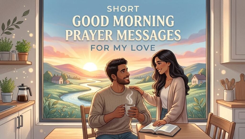 Short Good Morning Prayer Messages for My Love